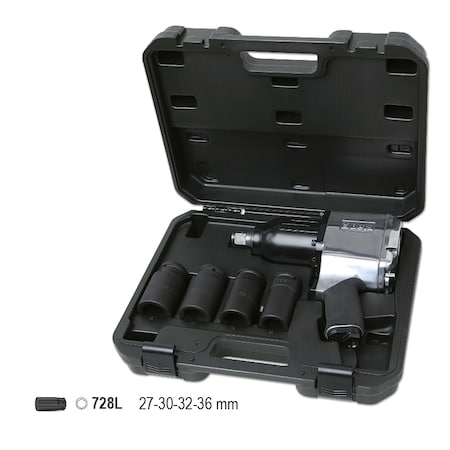 Beta Reversible Impact Wrench Set 19280104